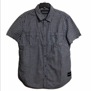 Calvin Klein Large Short Sleeve Button Up